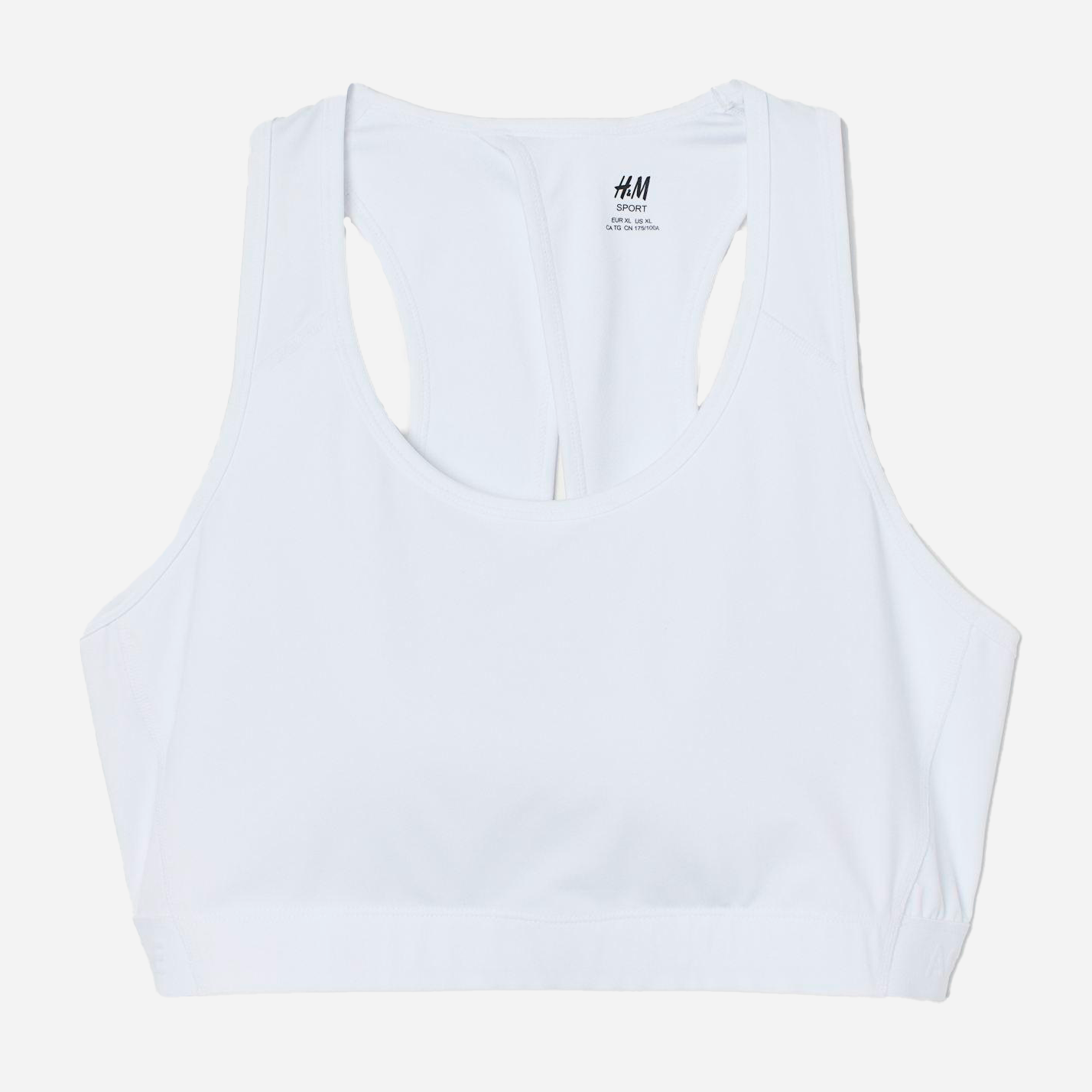 

Спортивный топ H&M XAZ205150TRQT  Белый, Спортивный топ H&M XAZ205150TRQT 2XL Белый