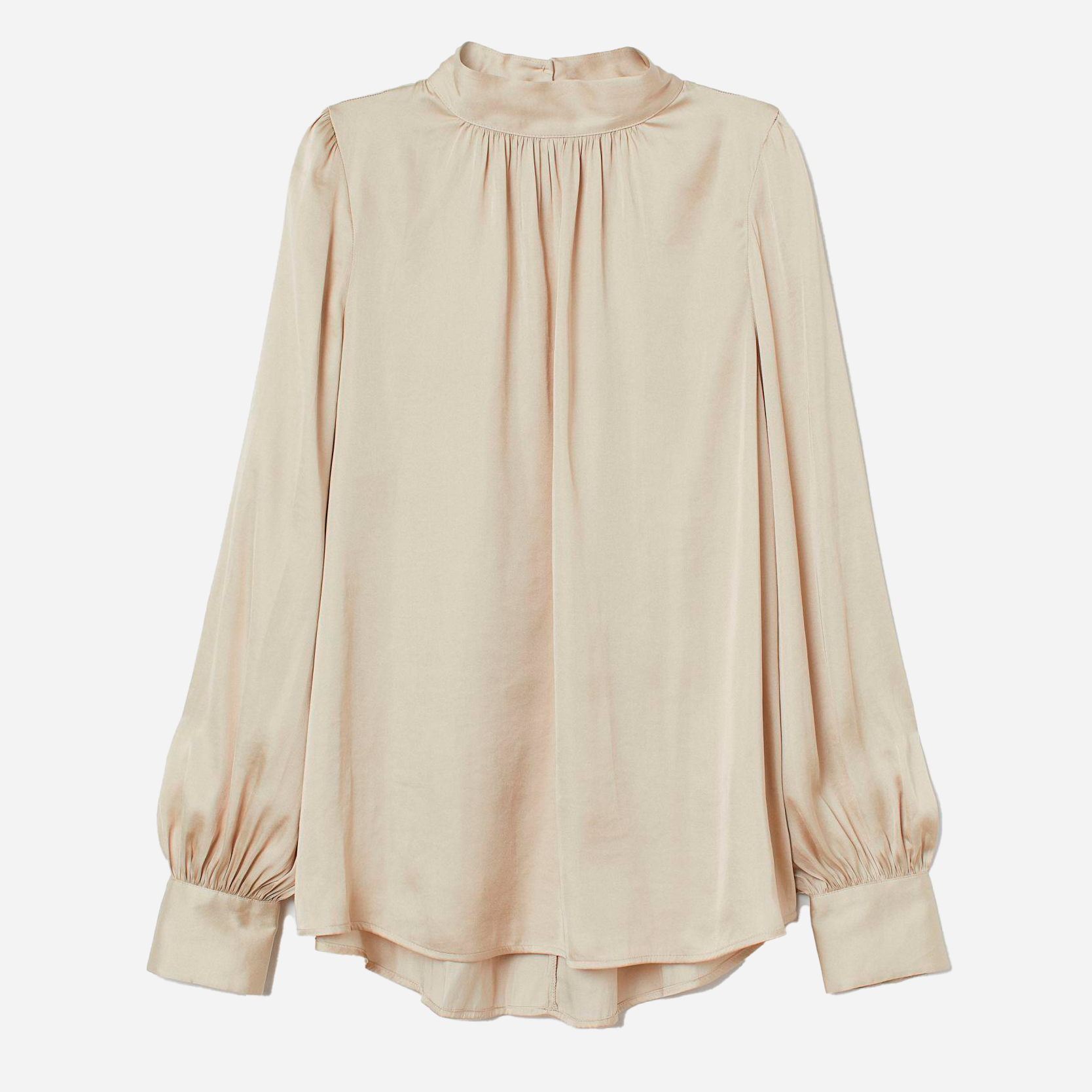 

Блузка H&M XAZ206948ATWF S Бежевая