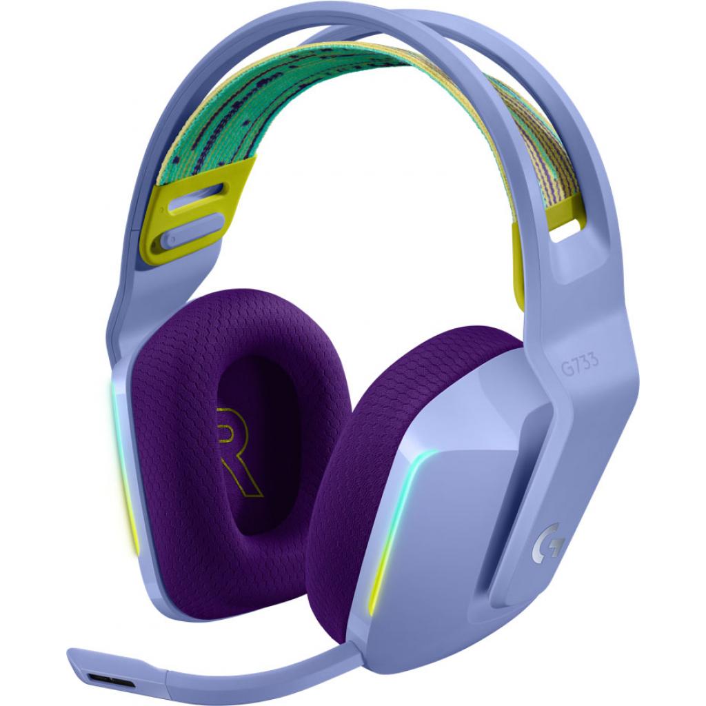 

Наушники Logitech G733 Lightspeed Wireless RGB Gaming Headset Lilac (981-000890)