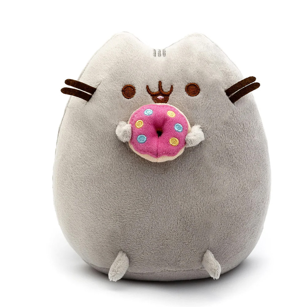 

Мягкая игрушка Пушин с пончиком Pusheen 18 см P 006