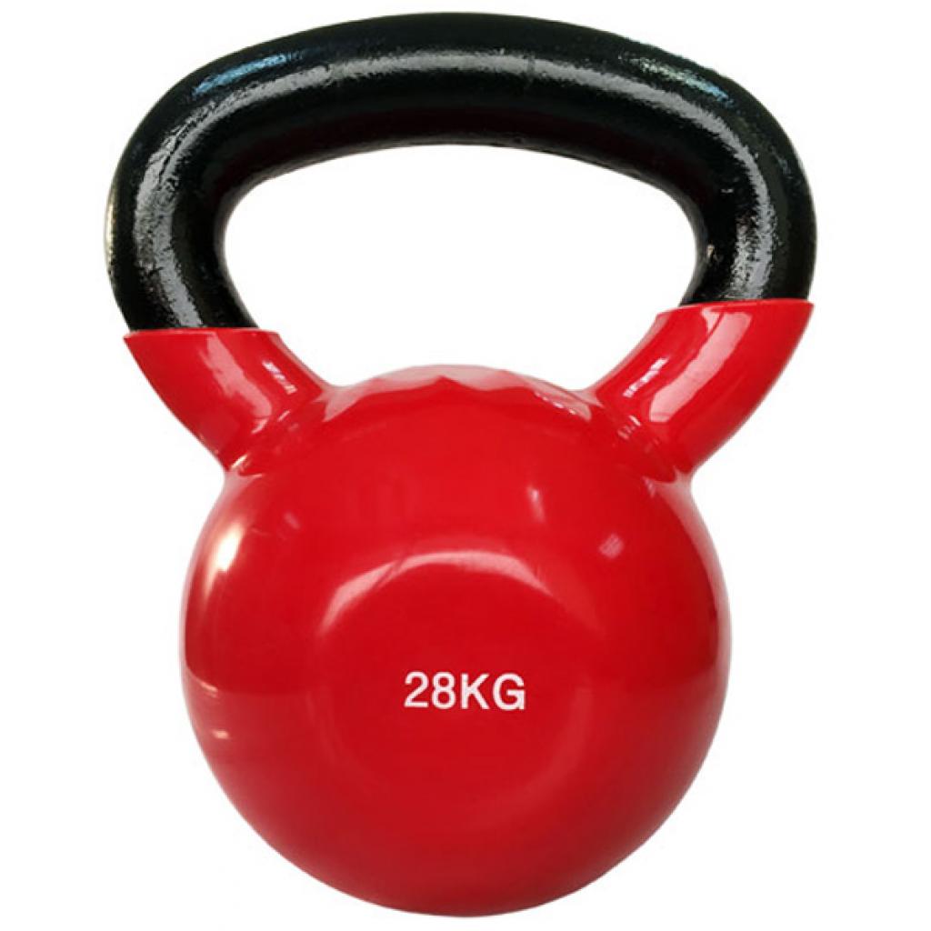 

Гиря Spart Виниловая 28 кг Red (DB2174-28Red)