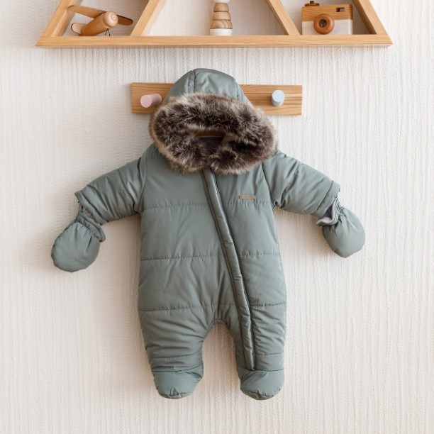 

Зимний комбинезон MagBaby "Аляска",62см(0-3мес.), оливковый