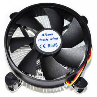 

Вентилятор Atcom Classic Wind (s1155, S1156/65W/92mm/1500rpm/3pin/Alum) (11978)