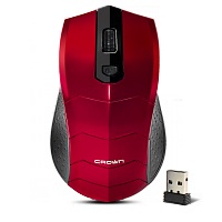 

Мышь Crown CMM-934W red wireless