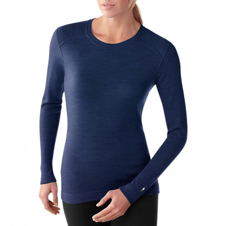 

Термофутболка SmartWool Women's NTS Mid 250 Crew Deep Sea Heather (740)