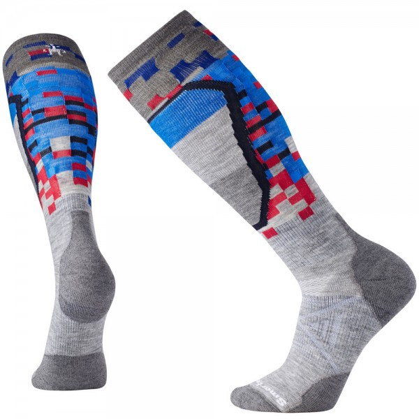 

Термоноски Smartwool Men's PhD Ski Medium Pattern Light Light Grey