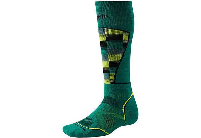 

Термоноски Smartwool Men's PhD Ski Medium Pattern Socks L, Alpine Green