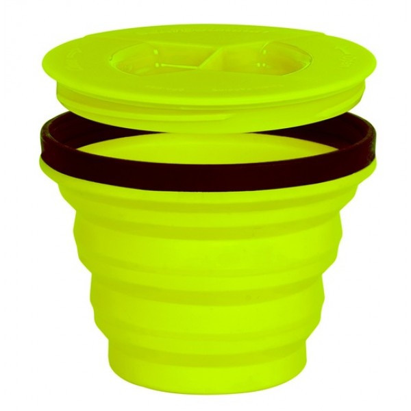 

Кружка складная с крышкой Sea To Summit X-Seal & Go Small Lime (STS AXSEALSLI)