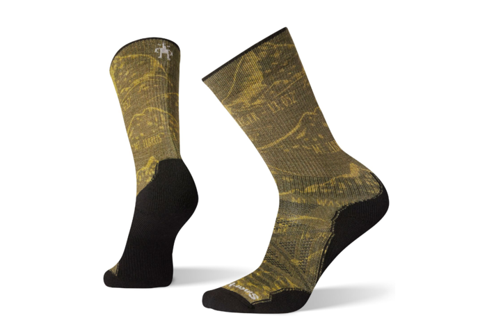 

Носки Smartwool PhD Outdoor Light Prominent Peaks Print Crew Socks Loden, Носки Smartwool PhD Outdoor Light Prominent Peaks Print Crew Socks Loden, M