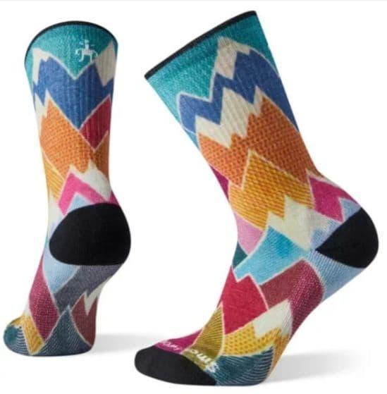 

Термоноски женские Smartwool Hike Light Mountain Print Crew, Multi Color S