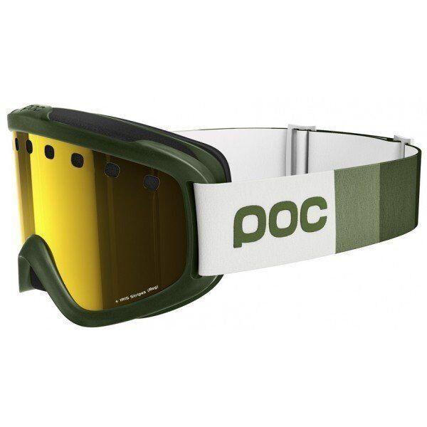 

Маска горнолыжная POC Iris Stripes Methane Green, Small