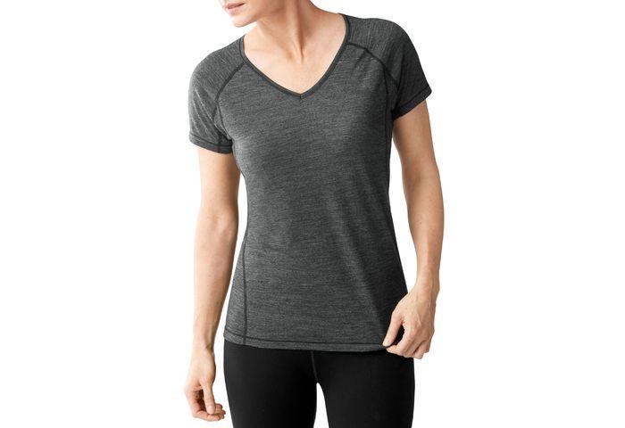 

Термофутболка Smartwool Women's PhD Ultra Light Short Sleeve Charcoal (003)