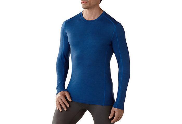 

Термофутболка Smartwool Men's NTS Micro 150 Pattern Crew Bright Blue (378)