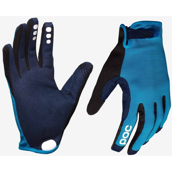 

Велоперчатки POC Resistance Enduro ADJ Glove Black/Blue, L