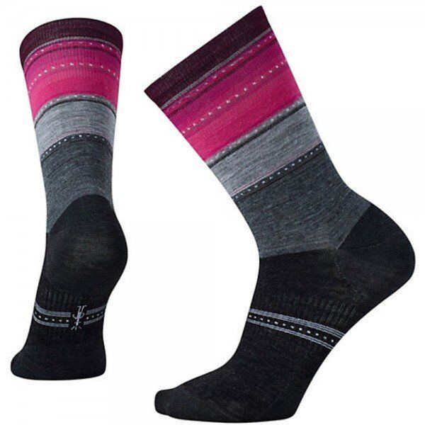 

Термоноски Smartwool Women' Sulawesi Stripe Socks SW560 Med Gray Heather/Light Gray Heather, Термоноски Smartwool Women's Sulawesi Stripe Socks SW560 Med Gray Heather/Light Gray Heather, S