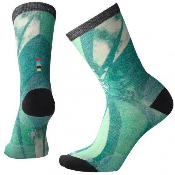 

Носки женские Smartwool Goldflake Print Crew Mediterranean Green, р.M (SW 03828.A19-M)
