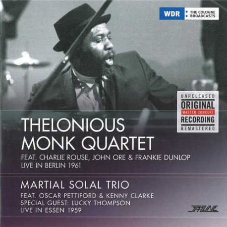 

Виниловая пластинка MONK THELONIOUS QUARTET - MARTIAL SOLAL TRIO LIVE IN BERLIN 1961 (EAN 4049774780080)