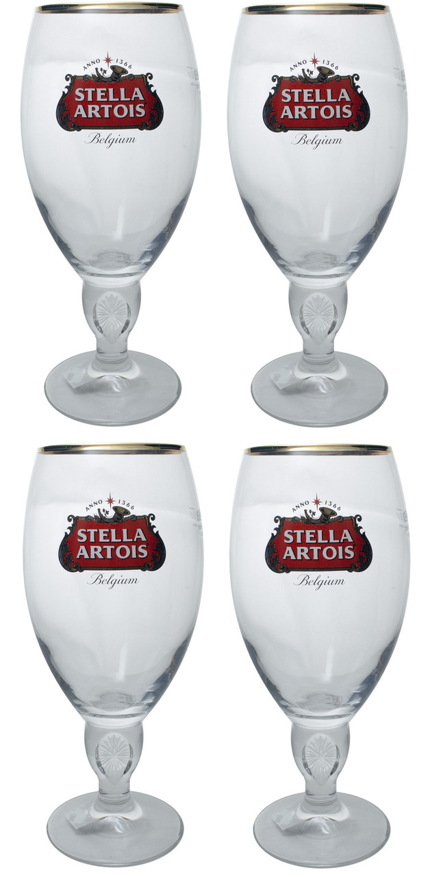

Бокал для пива Stella Artois 0,5 л Бельгия 4 шт