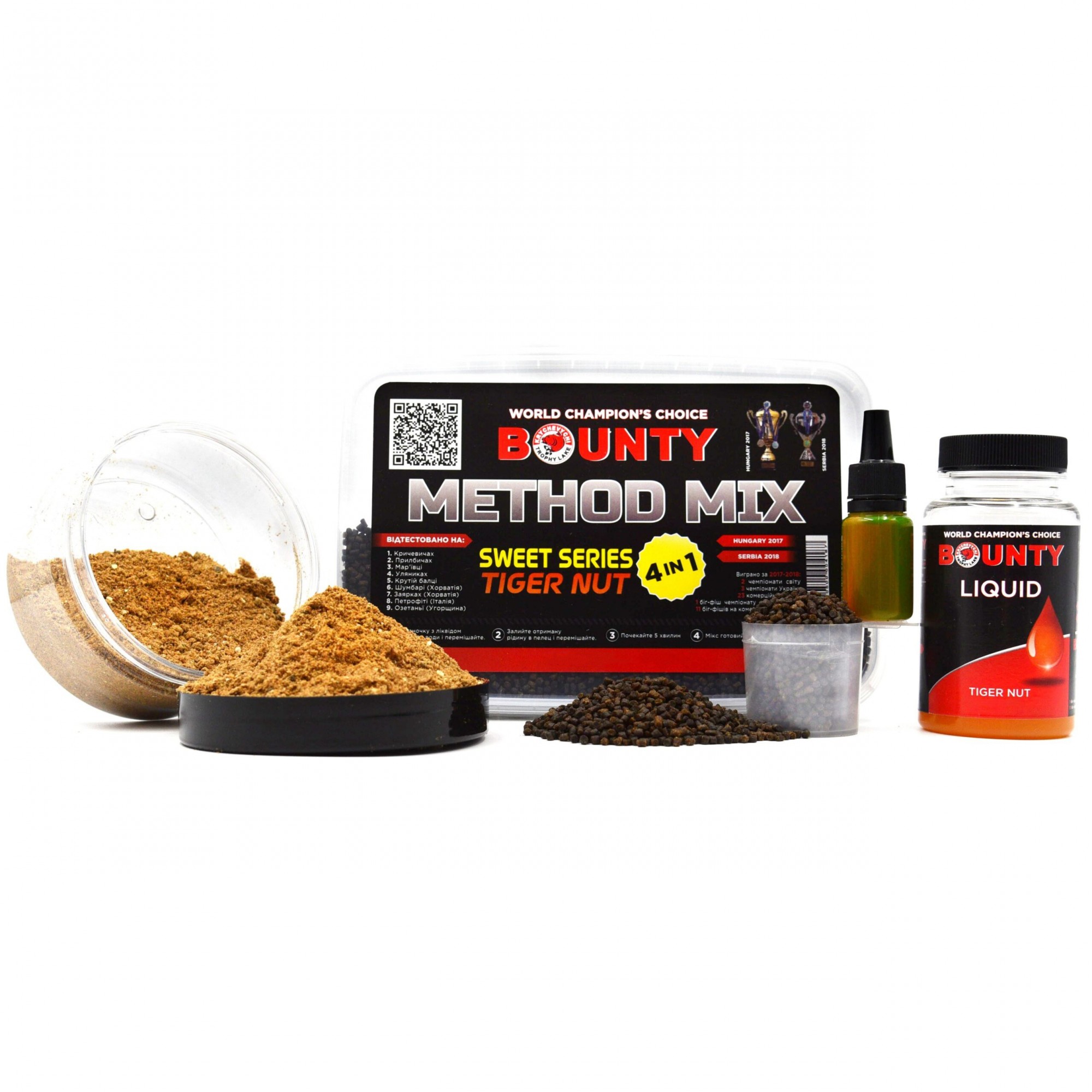 

Метод-микс Bounty Method Mix 4 в 1 Tiger Nut тигровый орех