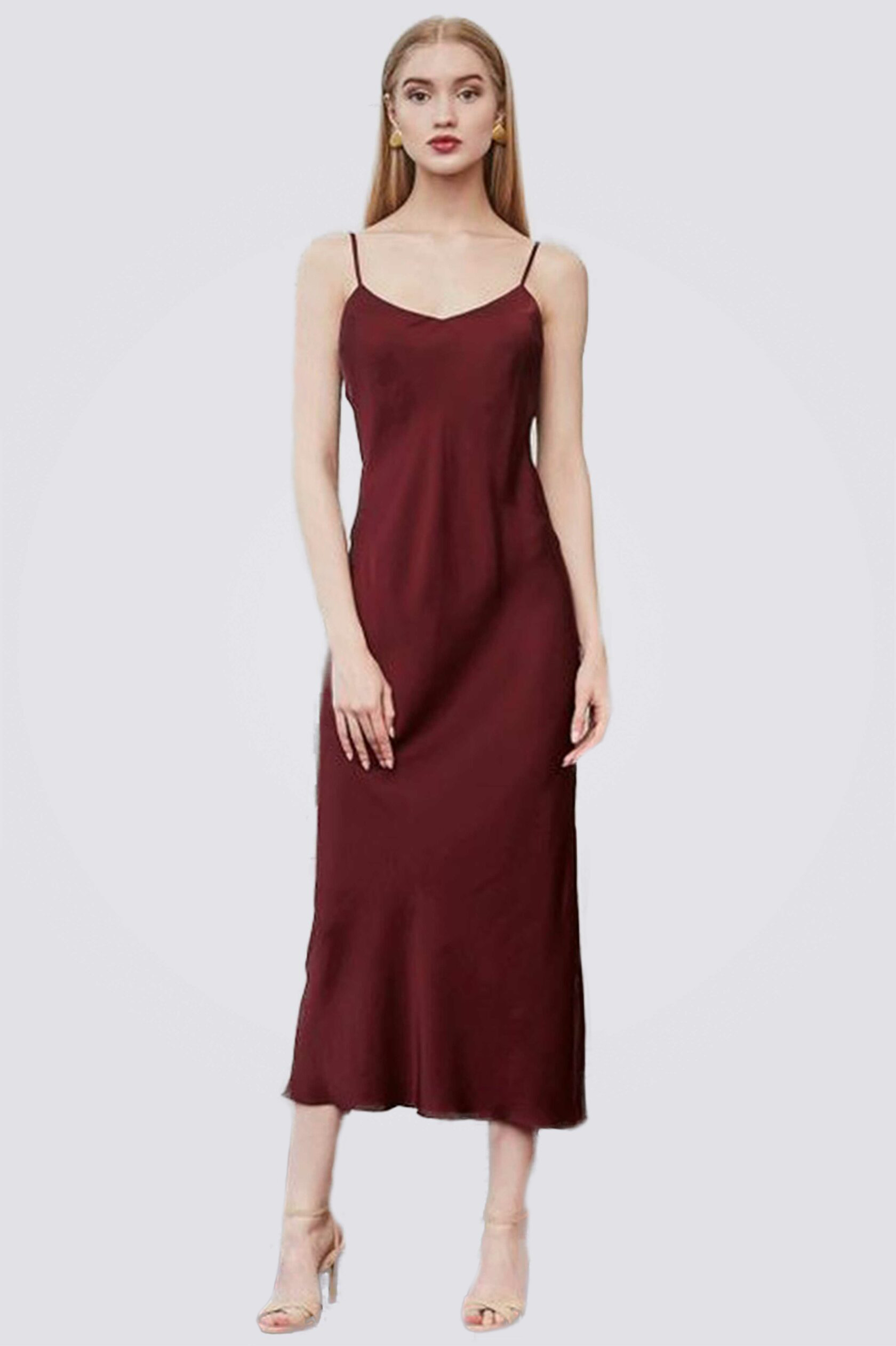 

Платье комбинация миди ES.design ss2003.8 размер  бордовое, Платье комбинация миди ES.design ss2003.8 размер L бордовое