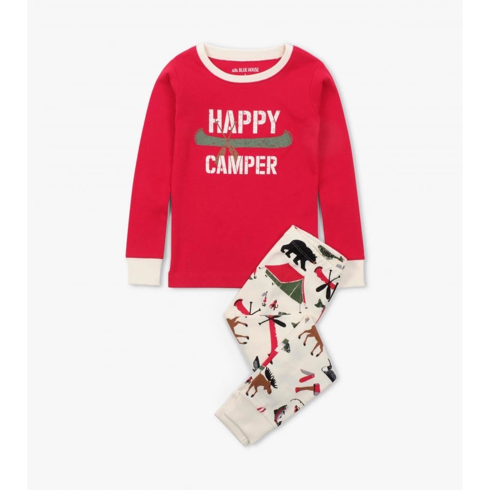 

Піжама Hatley Happy Camper 10A червоний 140см (PJCCAMP008)