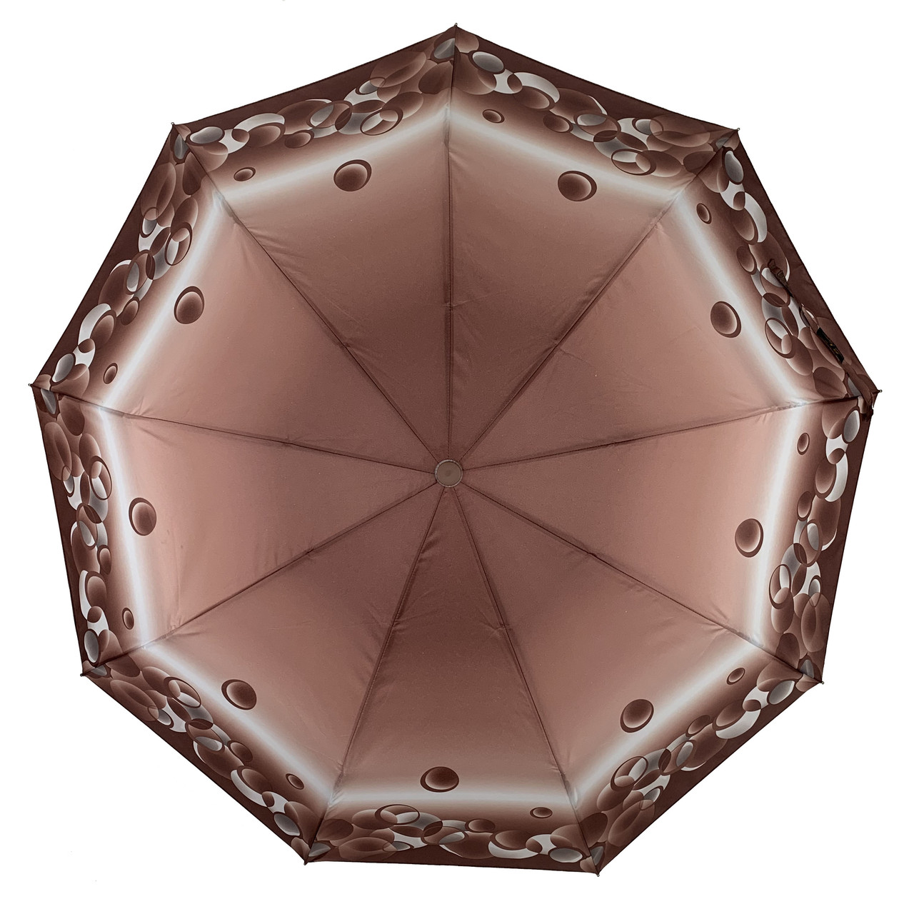 

Зонт женский складной SL Circles Полуавтомат Brown
