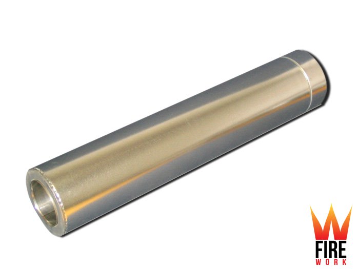 

Дымоход Труба термо 1000 мм ø120/220 Fire Work Нержавеющая сталь/Оцинкованная сталь AISI 304 1мм утепленный