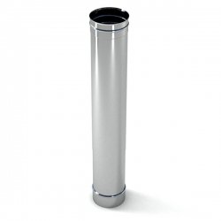 

Дымоход Труба 1000 мм ø150 Fire Work Нержавеющая сталь одностенный AISI 304 1мм