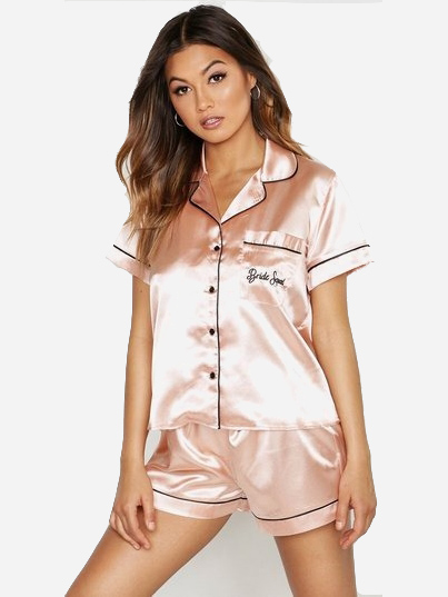 

Пижама Boohoo bh071200231 44 Розовая