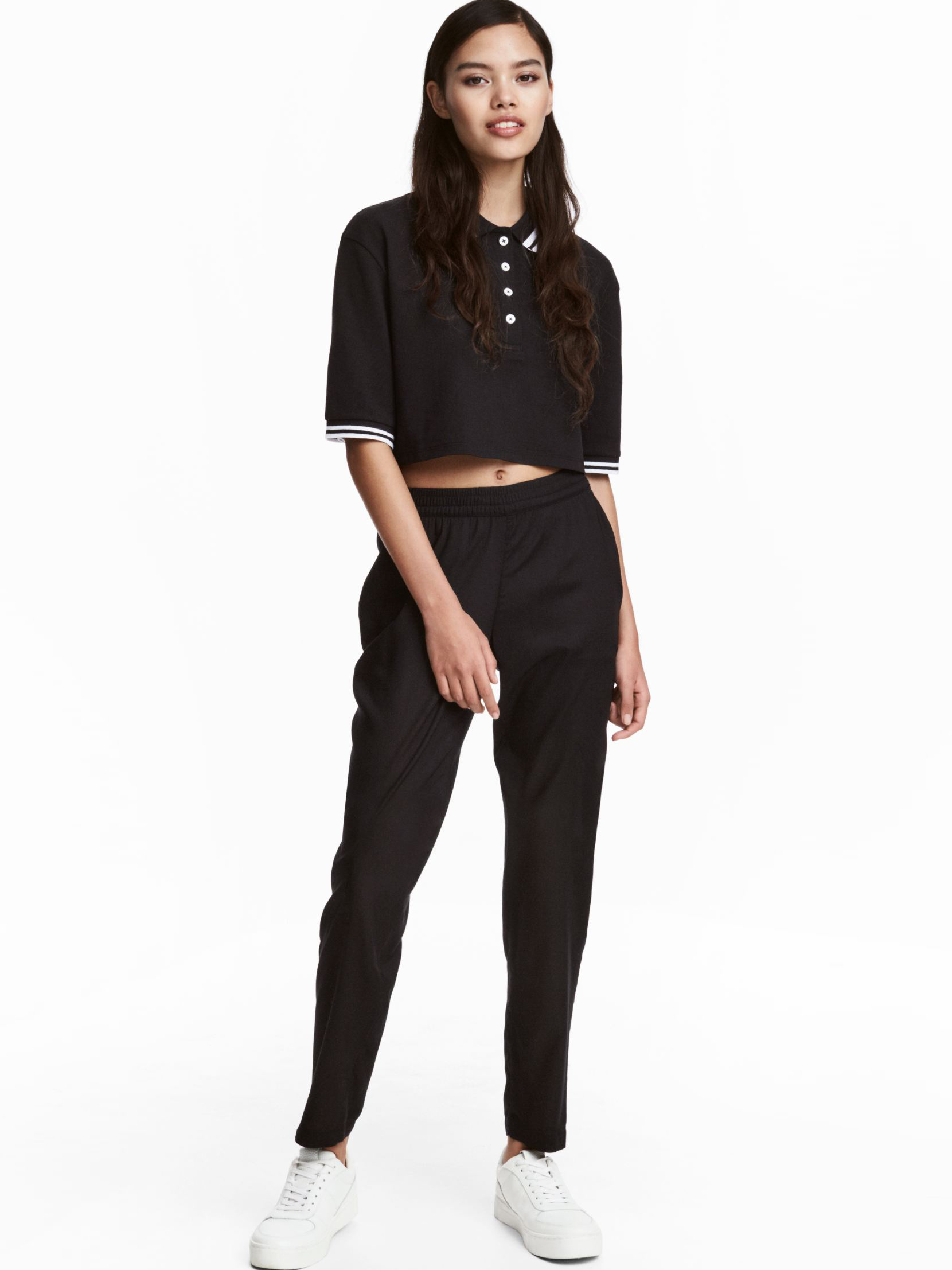 

Брюки H&M 7536656 34 Черные