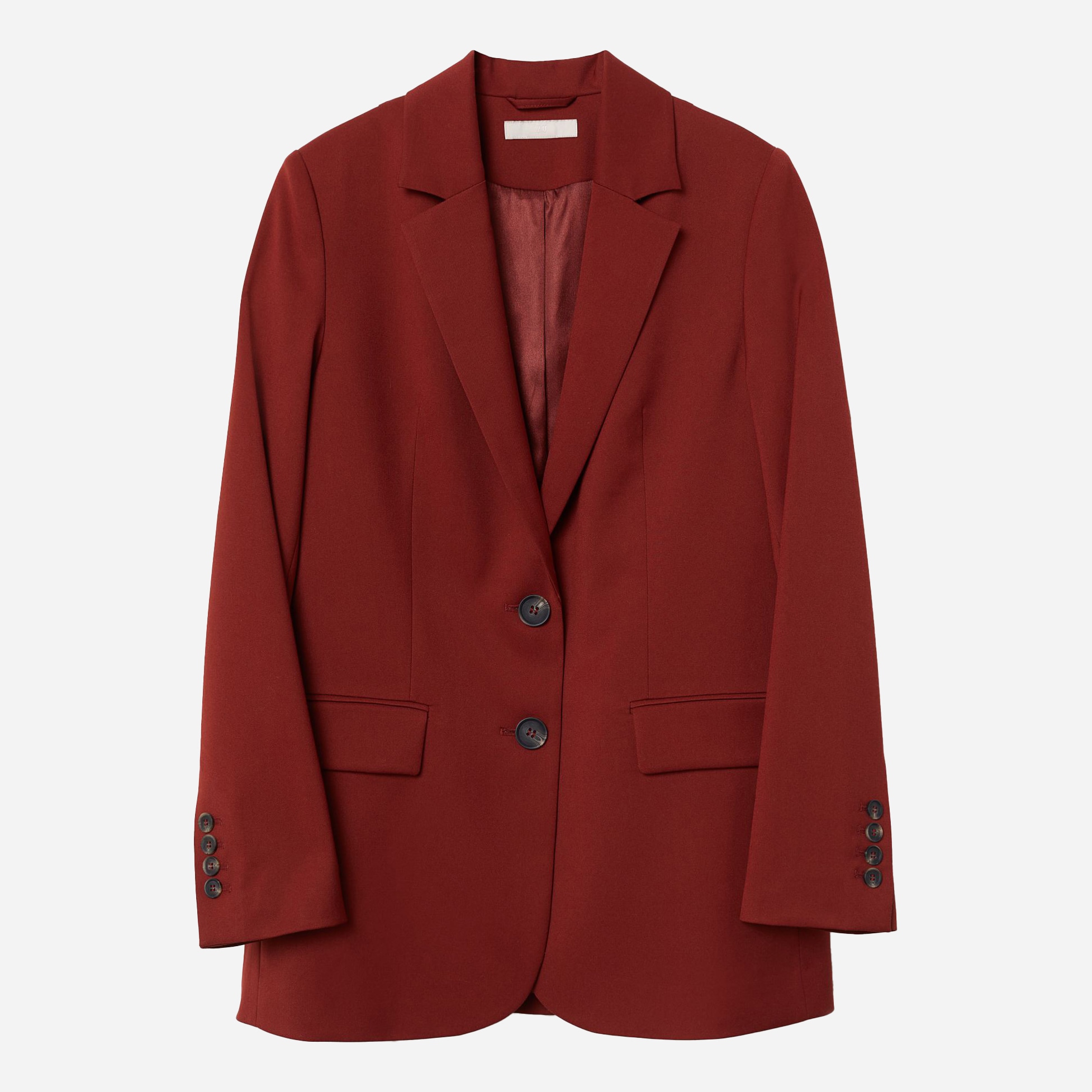 

Пиджак H&M 7783023  Бордовый, Пиджак H&M 7783023 44 Бордовый