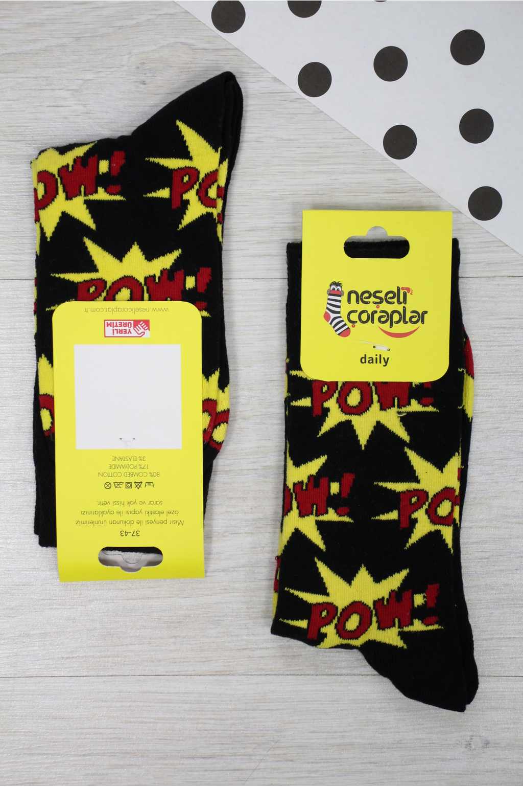 

Носки Neseli Coraplar 27 / L / 41-43 см Разноцветный