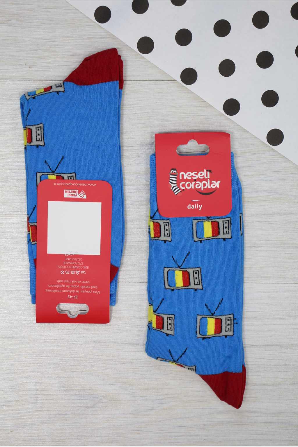 

Носки Neseli Coraplar  / L / 41-43 см Синий, Носки Neseli Coraplar 27 / L / 41-43 см Синий