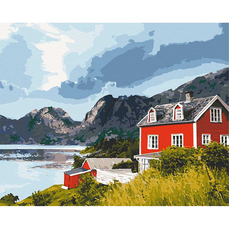 

Картина по номерам Art Craft Фьорды Норвегии 40х50 см 10569-AC