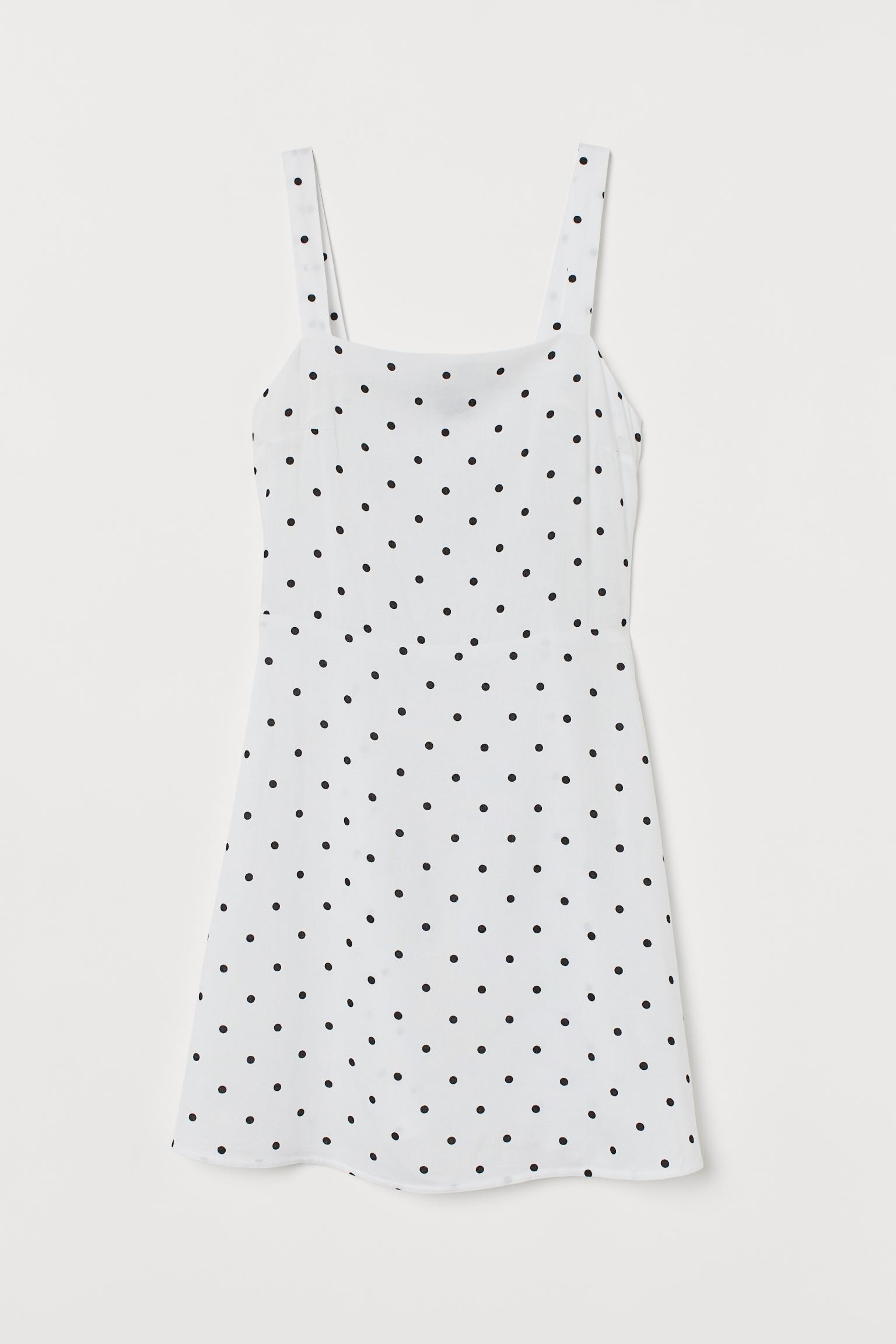 

Сарафан H&M  Белый 0761680_точк_01, Сарафан H&M 38 Белый 0761680_точк_01