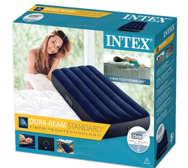 

Надувной матрас Intex 64756, 76 x 191 x 25 cм