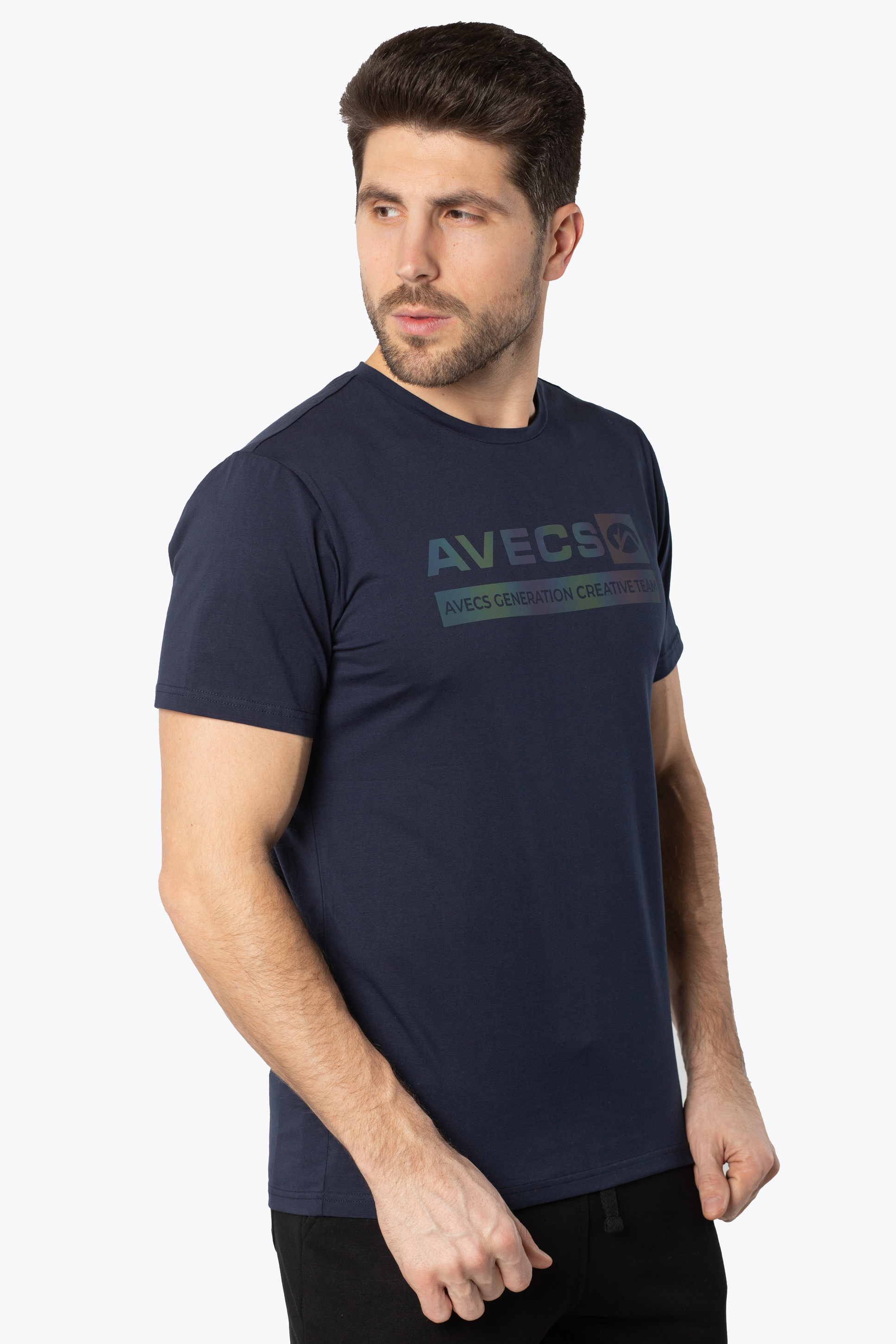 

Футболка мужская 30385-AV 2XL Темно-синий