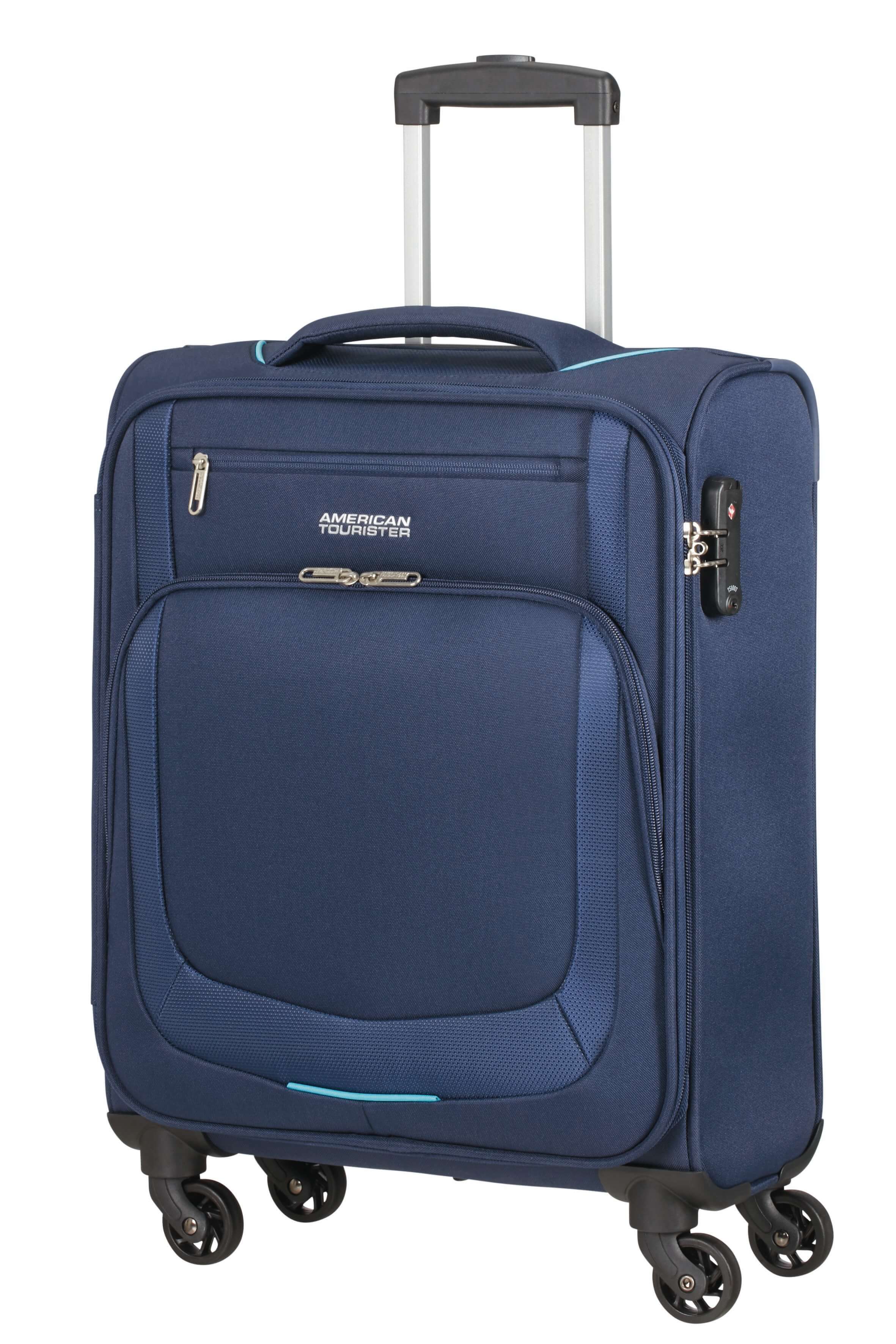 

Чемодан на колесиках American Tourister Ручная кладь 38 л Синий 87G*11902