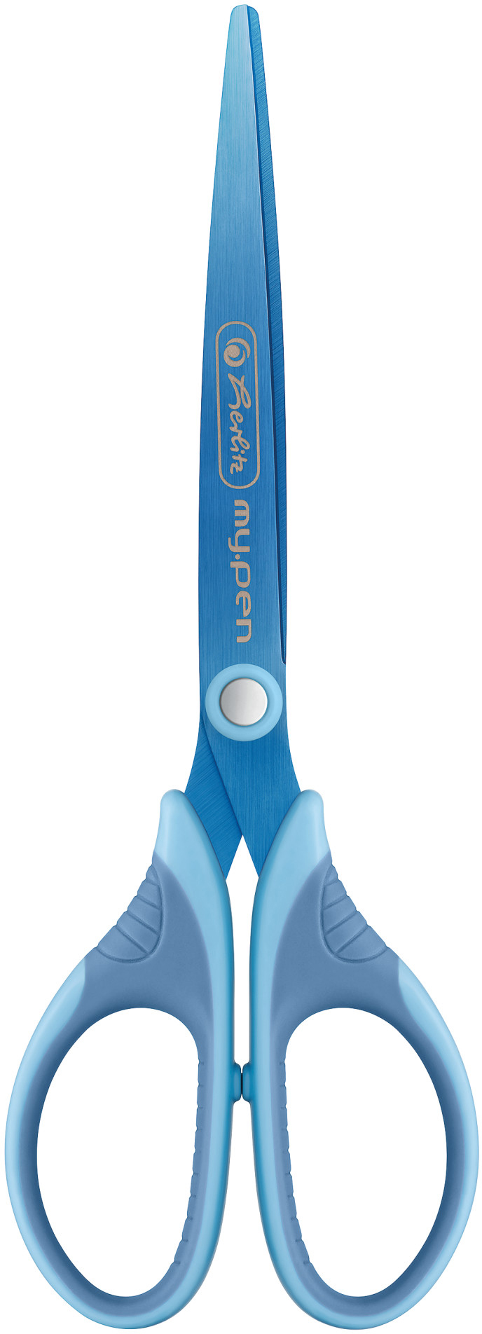 

Ножницы для правши Herlitz 18 см титановое покрытие Blue голубые (50027217)