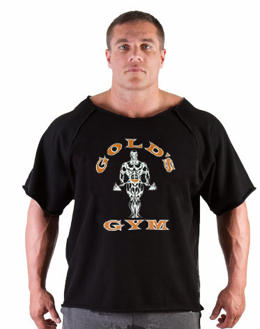 

Футболка мужская для бодибилдинга Gold's Gym черная, Футболка мужская для бодибилдинга Gold's Gym черная L