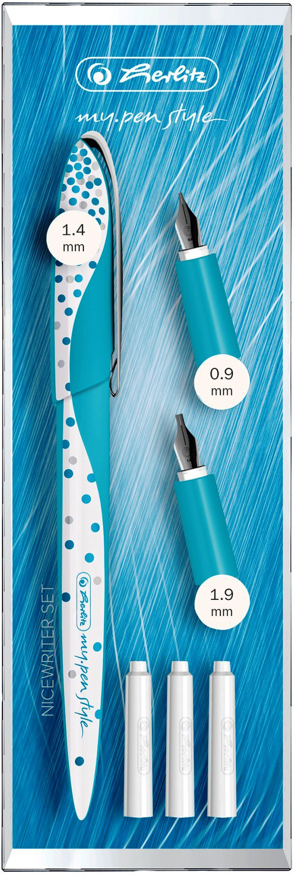 

Ручка перьевая для каллиграфии Herlitz Nicewriter Frozen Glam (50028047)