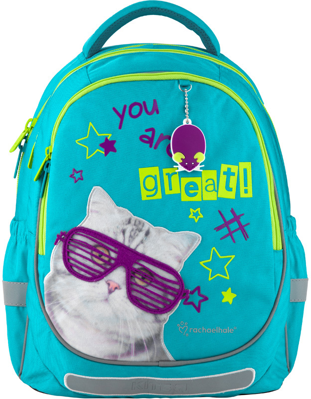 

Рюкзак школьный Kite Education Rachael Hale 800 г 38x28x16 см 18 л Бирюзовый (R20-700M)
