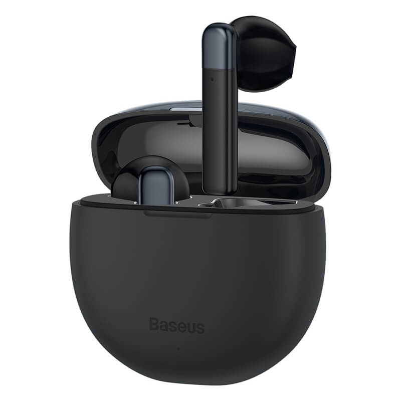 

Беспроводные Bluetooth наушники BASEUS Encok True Wireless Earphones W2 |BT5.0, 35/450mAh, 4H| (NGW2-04) Black