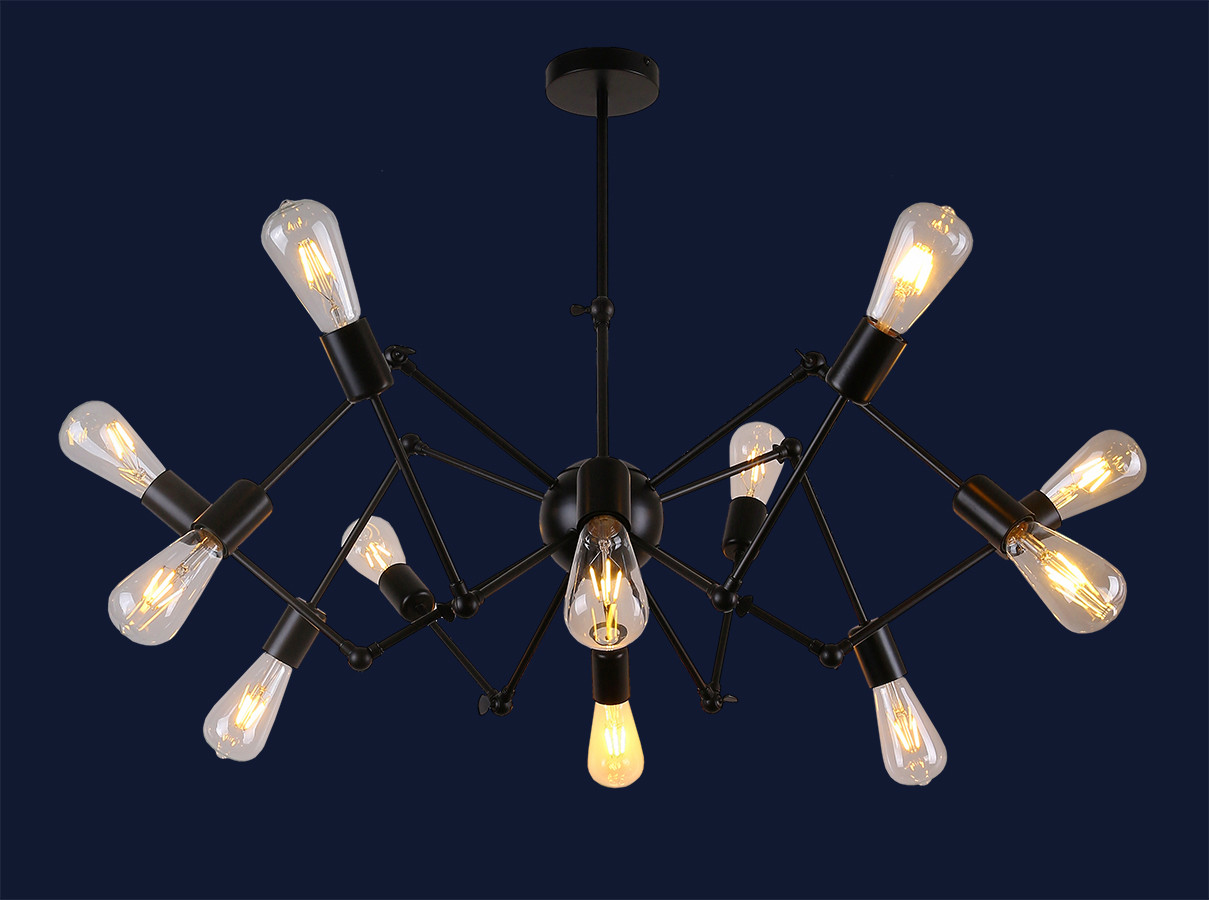 

Люстра loft Levistella 910025-12 BK