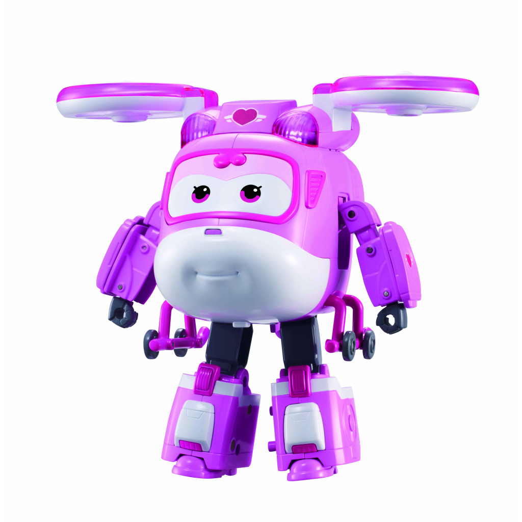 

Трансформер Super Wings Supercharge Lights Sounds Dizzy, Диззи, свет, звук (EU740434)