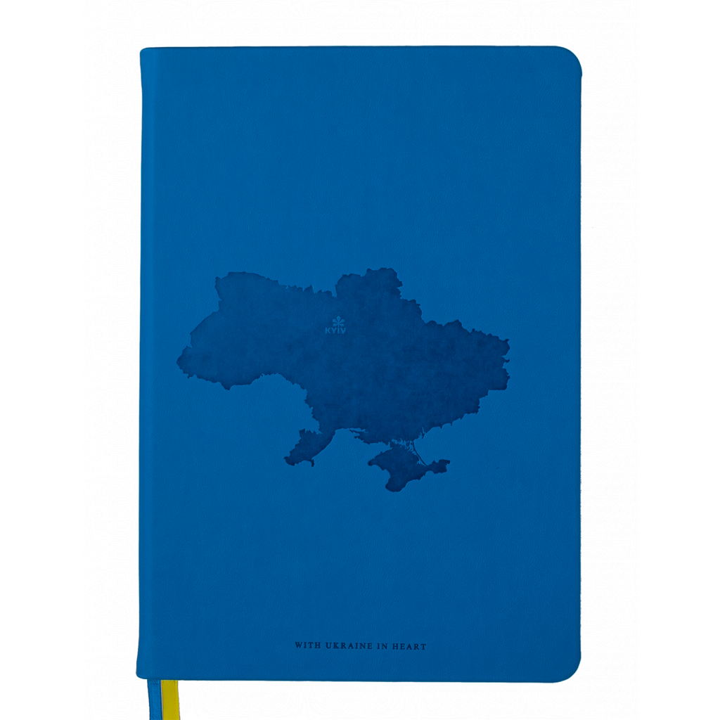

Блокнот Buromax деловой Ukraine A5 в линейку 96 листов обложка из искусствен (BM.295220-02)