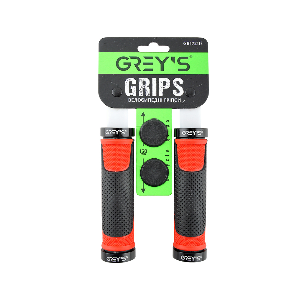 

Грипсы Grey's с резиновым покрытием 2 шт 130 мм Red (GR17210)