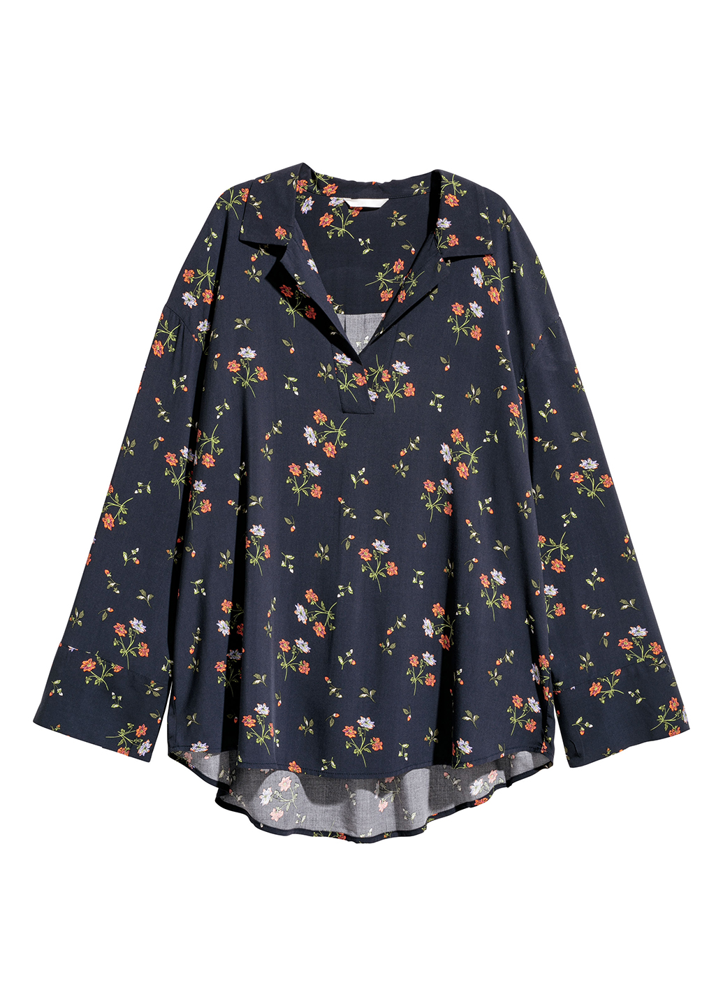 

Блузка H&M  Темно-синий 06345417_01, Блузка H&M S Темно-синий 06345417_01