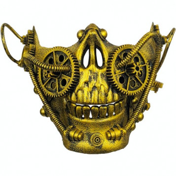 

Маска Челюсть Steampunk Halloween 19-386GL