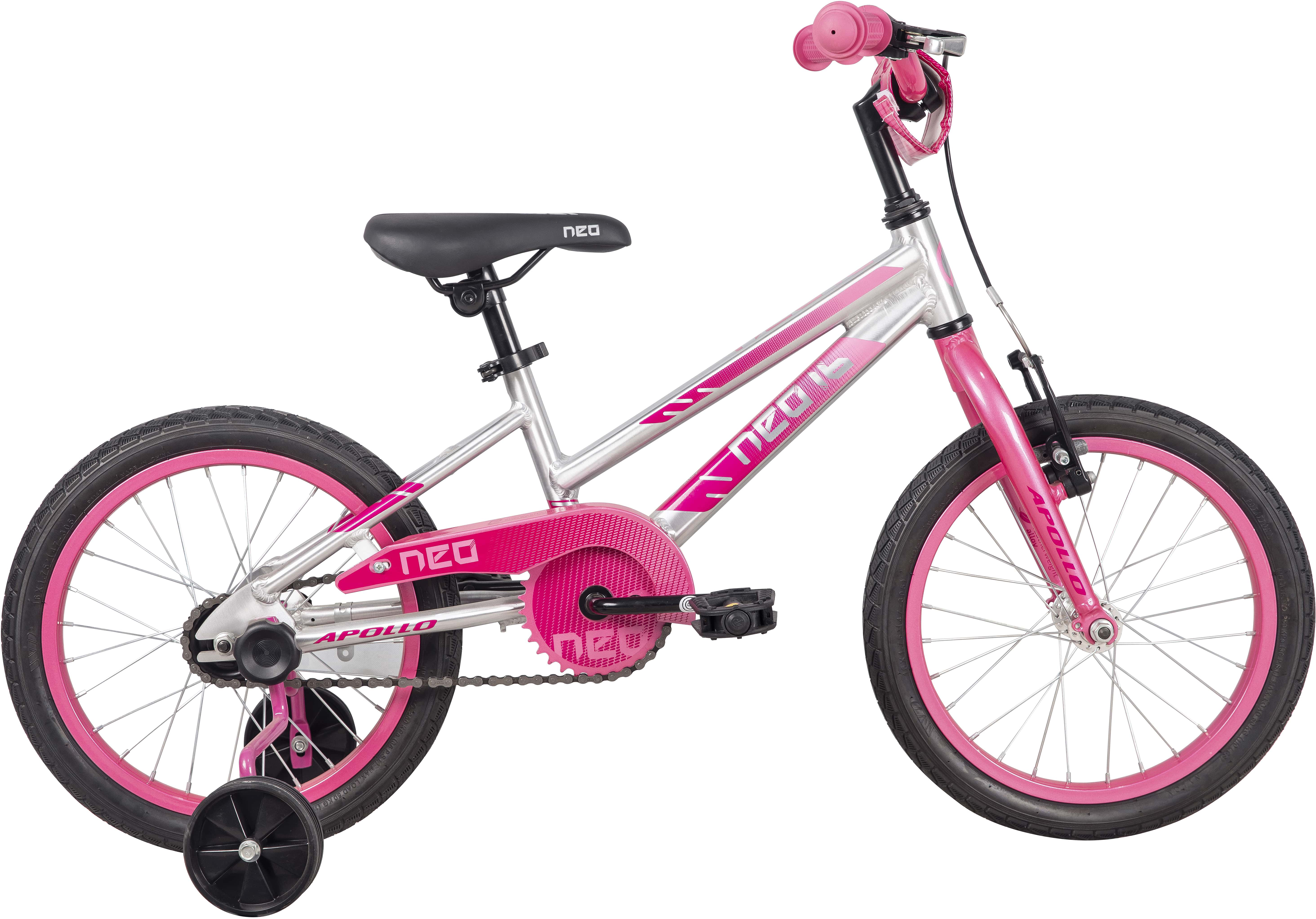 

Велосипед Apollo 16" Neo girls Brushed Alloy Pink / Dark Pink Fade (SKD-78-42)